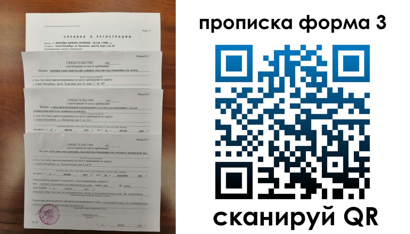 временная регистрация адрес в Мытищах